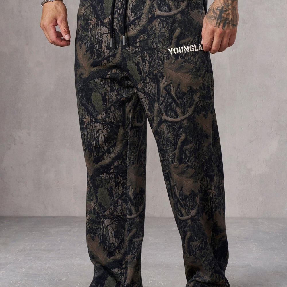 YoungLA Men's Camouflage Pants